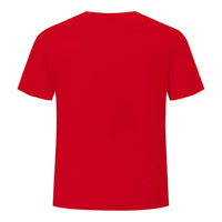 Men's Red Casual T-shirt Fashion Trend Short Sleeve Men's Summer Street Style Clothing Comfortable Clothing for Daily Life - WAREHOUSE SHOP