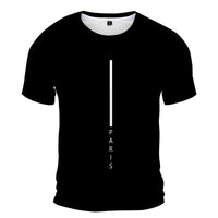 Men's Red Casual T-shirt Fashion Trend Short Sleeve Men's Summer Street Style Clothing Comfortable Clothing for Daily Life - WAREHOUSE SHOP