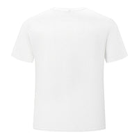 Men's Red Casual T-shirt Fashion Trend Short Sleeve Men's Summer Street Style Clothing Comfortable Clothing for Daily Life - WAREHOUSE SHOP
