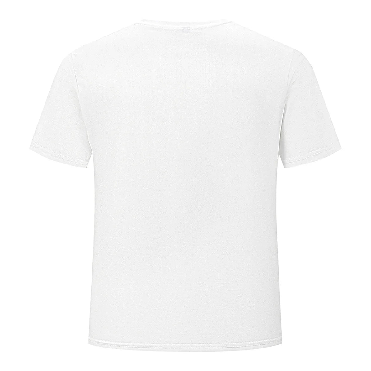 Men's Red Casual T-shirt Fashion Trend Short Sleeve Men's Summer Street Style Clothing Comfortable Clothing for Daily Life - WAREHOUSE SHOP