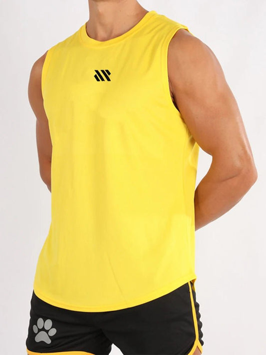 Men's Sleeveless Fitness Vest top. Men's Clothing for Fitness And Running - WAREHOUSE SHOP