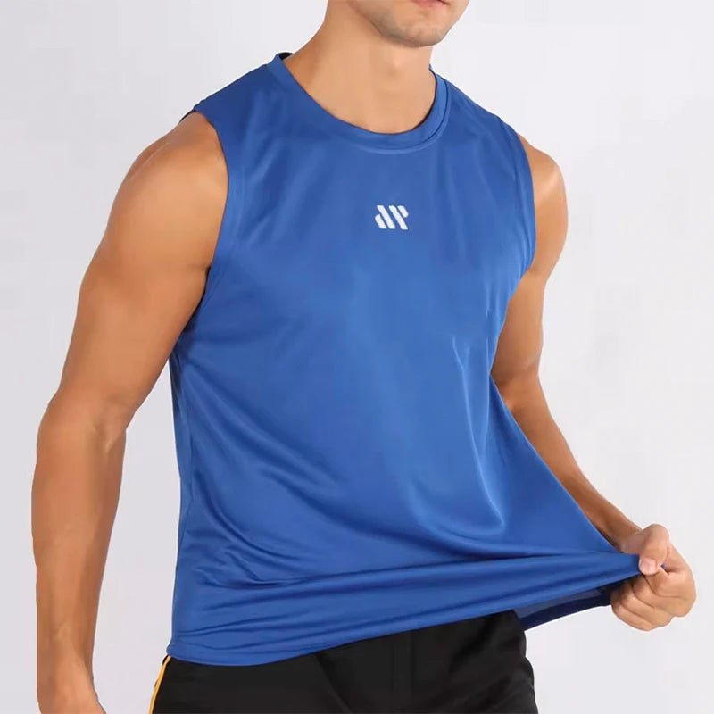 Men's Sleeveless Fitness Vest top. Men's Clothing for Fitness And Running - WAREHOUSE SHOP