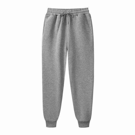 Men's Sweatpants Spring Autumn Fleece Pants Sport Long Pants Casual Drawstring Pockets Trousers Oversize Sweatpants For Men - WAREHOUSE SHOP