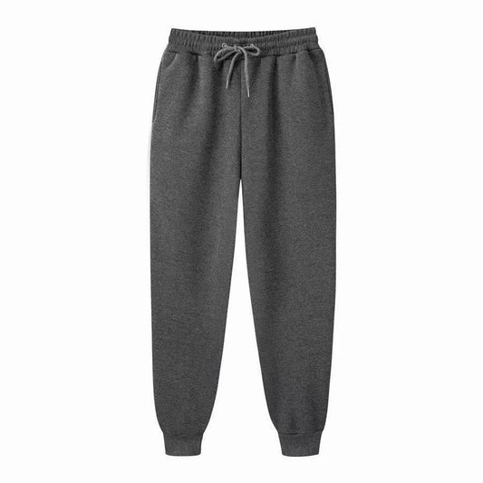 Men's Sweatpants Spring Autumn Fleece Pants Sport Long Pants Casual Drawstring Pockets Trousers Oversize Sweatpants For Men - WAREHOUSE SHOP