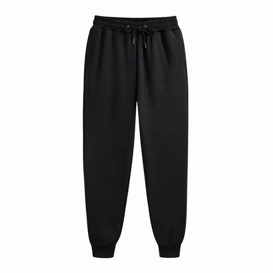 Men's Sweatpants Spring Autumn Fleece Pants Sport Long Pants Casual Drawstring Pockets Trousers Oversize Sweatpants For Men - WAREHOUSE SHOP