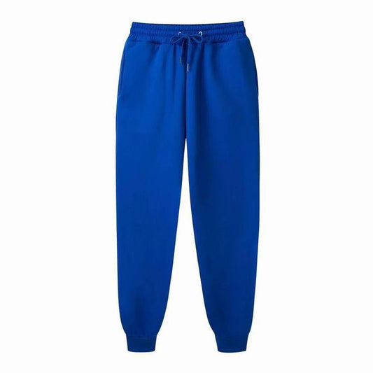 Men's Sweatpants Spring Autumn Fleece Pants Sport Long Pants Casual Drawstring Pockets Trousers Oversize Sweatpants For Men - WAREHOUSE SHOP