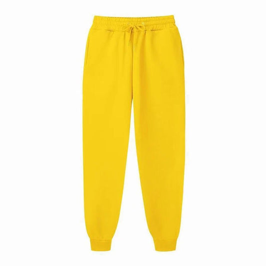 Men's Sweatpants Spring Autumn Fleece Pants Sport Long Pants Casual Drawstring Pockets Trousers Oversize Sweatpants For Men - WAREHOUSE SHOP