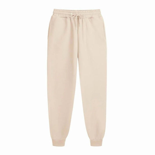 Men's Sweatpants Spring Autumn Fleece Pants Sport Long Pants Casual Drawstring Pockets Trousers Oversize Sweatpants For Men - WAREHOUSE SHOP