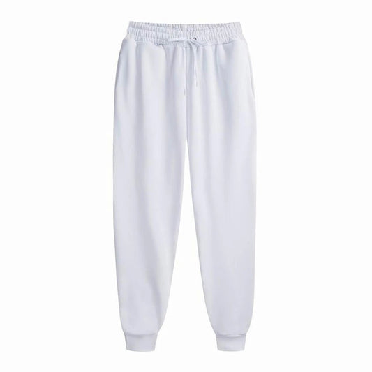 Men's Sweatpants Spring Autumn Fleece Pants Sport Long Pants Casual Drawstring Pockets Trousers Oversize Sweatpants For Men - WAREHOUSE SHOP