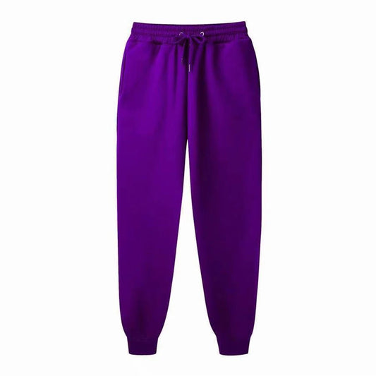 Men's Sweatpants Spring Autumn Fleece Pants Sport Long Pants Casual Drawstring Pockets Trousers Oversize Sweatpants For Men - WAREHOUSE SHOP