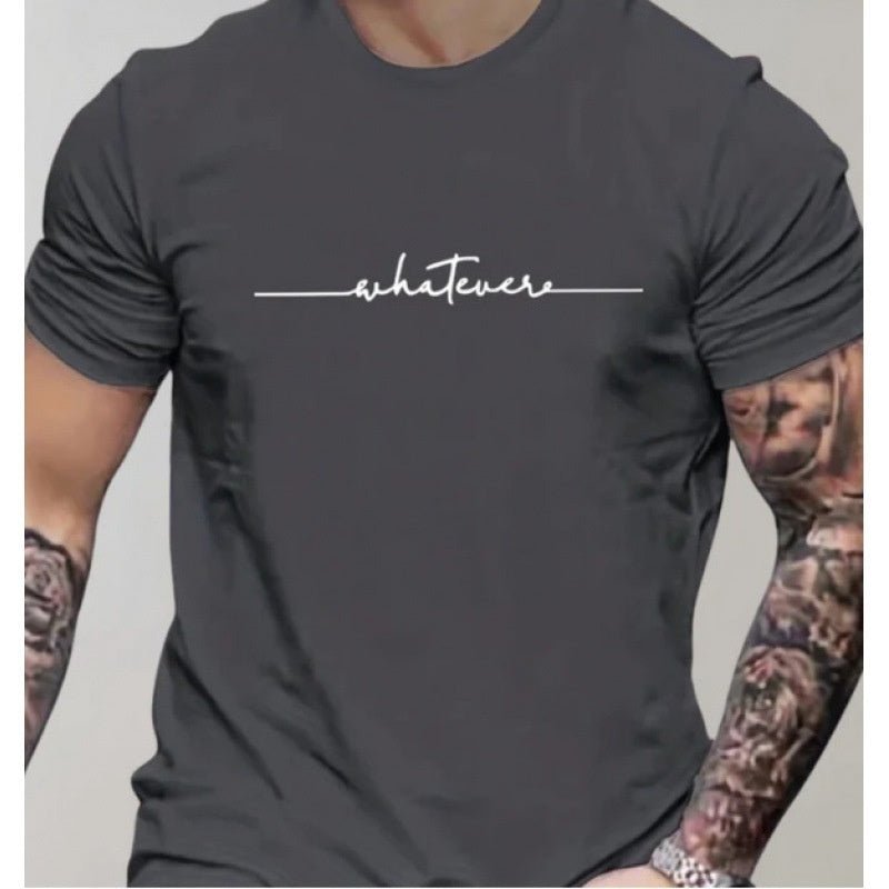 Men's T-shirt 3D Printing Athletic Clothing - WAREHOUSE SHOP