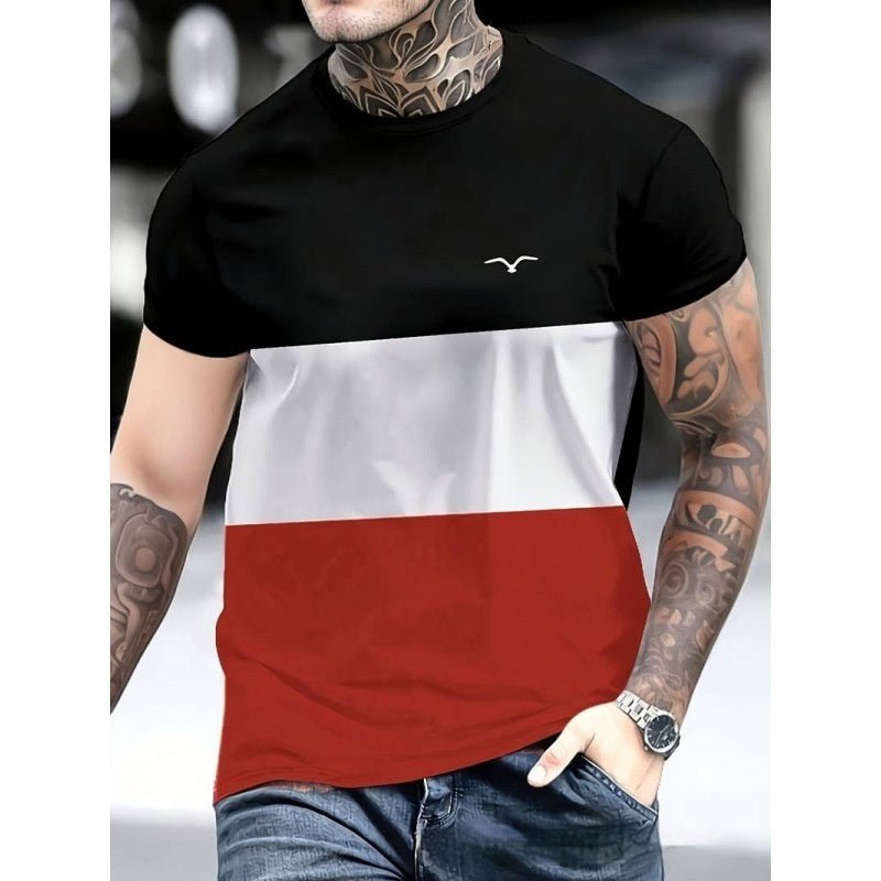 Men's T-shirt 3D Printing Athletic Clothing - WAREHOUSE SHOP