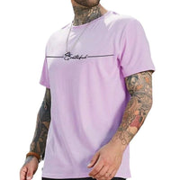 Men's T-shirt 3D Printing Athletic Clothing - WAREHOUSE SHOP