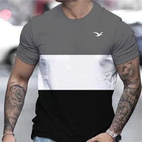 Men's T-shirt 3D Printing Athletic Clothing - WAREHOUSE SHOP