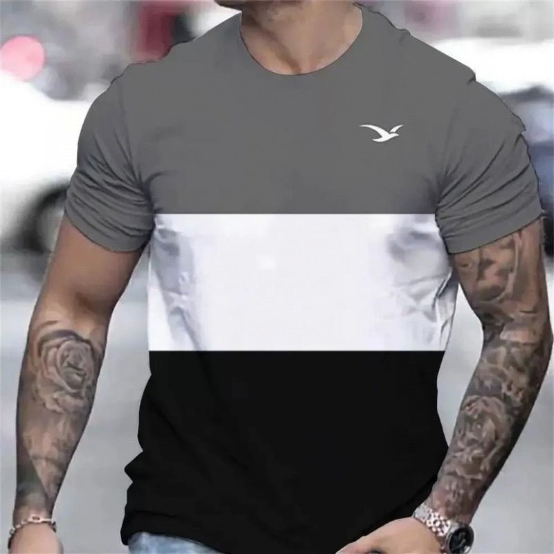 Men's T-shirt 3D Printing Athletic Clothing - WAREHOUSE SHOP