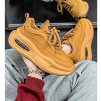 New Platform Vulcanized Sneakers Men Street Style Casual Shoes For Men Punk Chunky Social Men's Sneakers Korean 2025 Large Size - WAREHOUSE SHOP