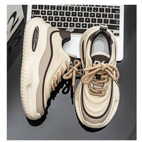 New Platform Vulcanized Sneakers Men Street Style Casual Shoes For Men Punk Chunky Social Men's Sneakers Korean 2025 Large Size - WAREHOUSE SHOP