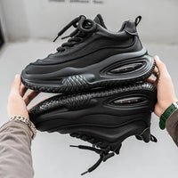 New Platform Vulcanized Sneakers Men Street Style Casual Shoes For Men Punk Chunky Social Men's Sneakers Korean 2025 Large Size - WAREHOUSE SHOP