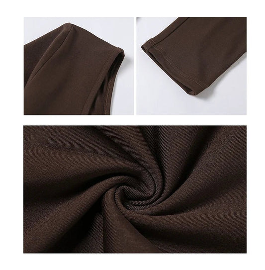 New Women's Jumpsuit Long Sleeve. Solid Color Skinny Jumpsuit, Fitness Jumpsuit Pullover. - WAREHOUSE SHOP