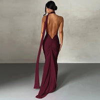 One Shoulder Sleeveless Backless Dress. Dresses For Women Club, Birthday Party, Evening Prom. from Neon y2k. - WAREHOUSE SHOP