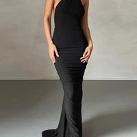 One Shoulder Sleeveless Backless Dress. Dresses For Women Club, Birthday Party, Evening Prom. from Neon y2k. - WAREHOUSE SHOP