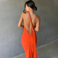 One Shoulder Sleeveless Backless Dress. Dresses For Women Club, Birthday Party, Evening Prom. from Neon y2k. - WAREHOUSE SHOP