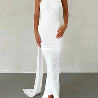 One Shoulder Sleeveless Backless Dress. Dresses For Women Club, Birthday Party, Evening Prom. from Neon y2k. - WAREHOUSE SHOP