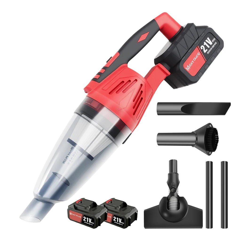 Powerful cordless handheld vacuum with 55KPA suction, lightweight design, and 2200mAh rechargeable battery—ideal for effortless home cleaning. - WAREHOUSE SHOP