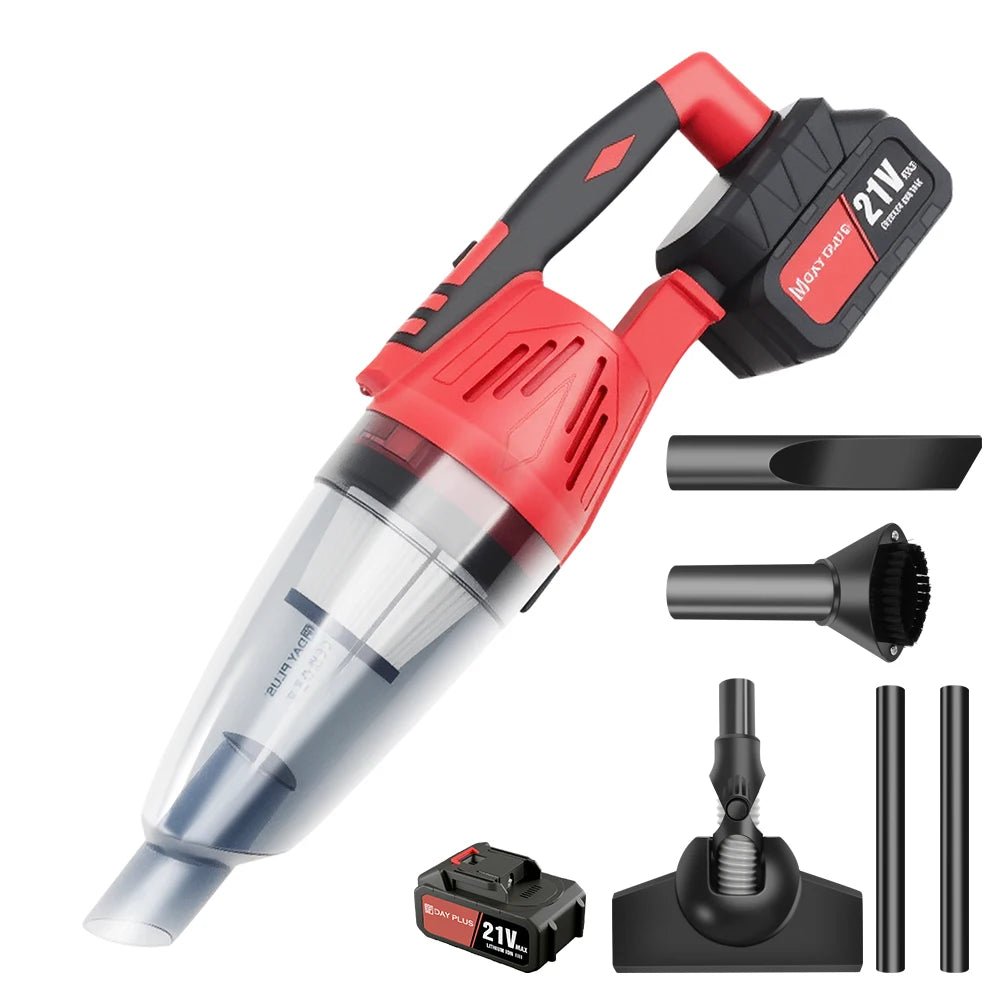 Powerful cordless handheld vacuum with 55KPA suction, lightweight design, and 2200mAh rechargeable battery—ideal for effortless home cleaning. - WAREHOUSE SHOP