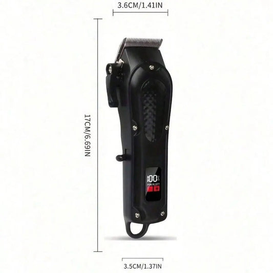 Professional cordless hair clipper & beard trimmer. USB rechargeable, sharp blades, and perfect grooming gift for men. - WAREHOUSE SHOP