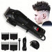 Professional cordless hair clipper & beard trimmer. USB rechargeable, sharp blades, and perfect grooming gift for men. - WAREHOUSE SHOP