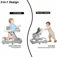 Push Walker with Removable Feeding Tray and Music Tray without batteries. 6 Months & Up Baby - WAREHOUSE SHOP