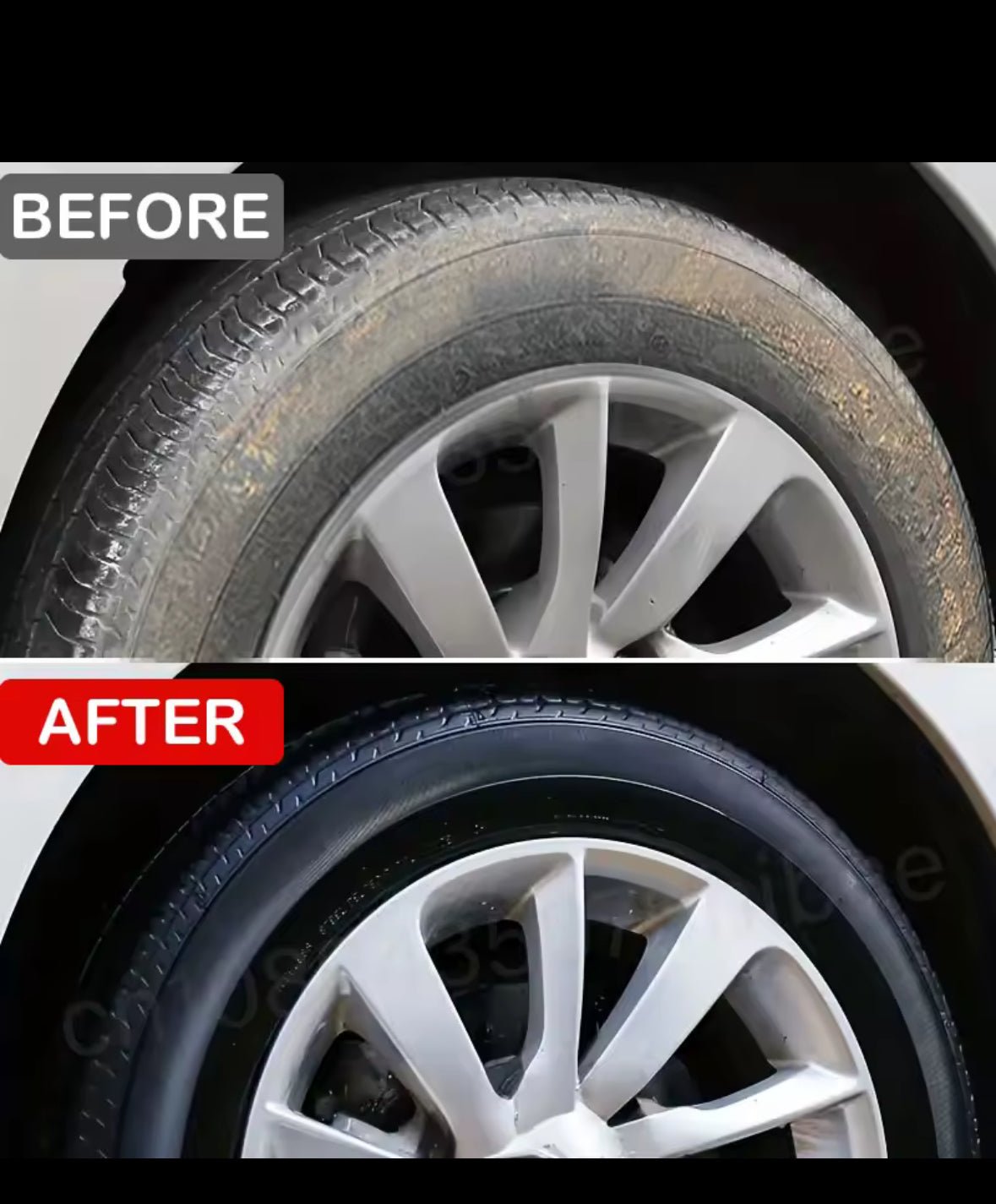 Quality Car Tire Coating Wax, Film Plating Cream, Anti - Aging Polish. - WAREHOUSE SHOP