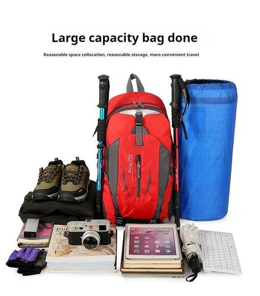 Regular Outdoor Travel Backpack – Large Capacity Fashion Backpack for Men | Hiking, Climbing & Sport Travel Bag - WAREHOUSE SHOP
