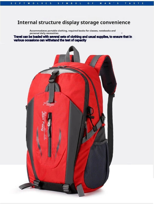 Regular Outdoor Travel Backpack – Large Capacity Fashion Backpack for Men | Hiking, Climbing & Sport Travel Bag - WAREHOUSE SHOP