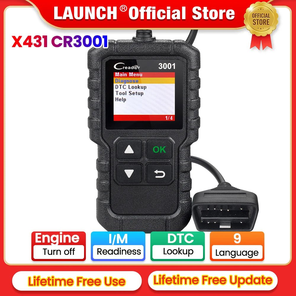Reliable Car Full OBD2 Diagnostic Tools. Automotive Professional Code Reader, Scanner Check, Engine Free Update pk ELM327 - WAREHOUSE SHOP