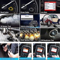 Reliable Car Full OBD2 Diagnostic Tools. Automotive Professional Code Reader, Scanner Check, Engine Free Update pk ELM327 - WAREHOUSE SHOP