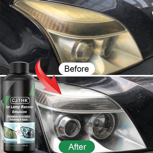 Restore clarity with CJTHK headlight polishing kit. Removes scratches, oxidation, and haze for brighter, safer car headlights. - WAREHOUSE SHOP