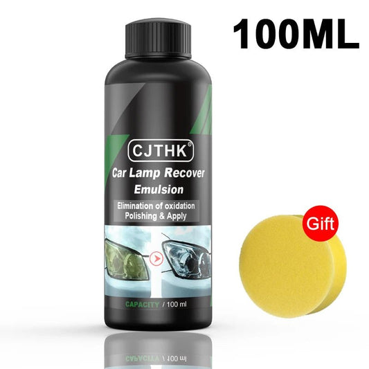 Restore clarity with CJTHK headlight polishing kit. Removes scratches, oxidation, and haze for brighter, safer car headlights. - WAREHOUSE SHOP