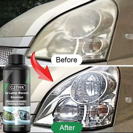 Restore clarity with CJTHK headlight polishing kit. Removes scratches, oxidation, and haze for brighter, safer car headlights. - WAREHOUSE SHOP