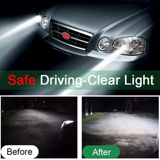 Restore clarity with CJTHK headlight polishing kit. Removes scratches, oxidation, and haze for brighter, safer car headlights. - WAREHOUSE SHOP
