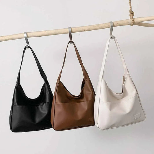 Retro Fashionable Shoulder Bag, Handbag, Casual Commuting, Stylish Trendy Large Capacity bag. - WAREHOUSE SHOP