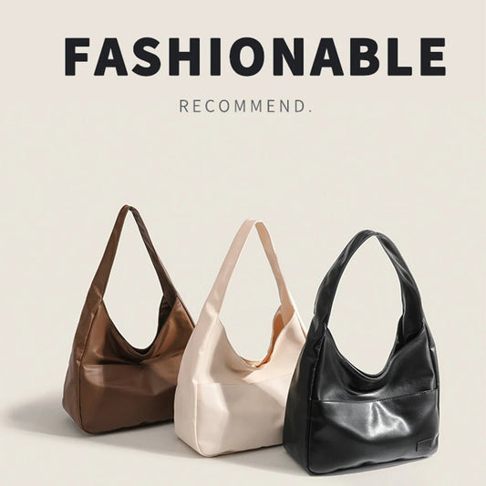 Retro Fashionable Shoulder Bag, Handbag, Casual Commuting, Stylish Trendy Large Capacity bag. - WAREHOUSE SHOP
