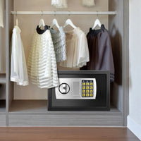 Safe Box for Home, Office. Secured Digital Code Safe with 2 Emergency Keys. Storage - 16L - WAREHOUSE SHOP