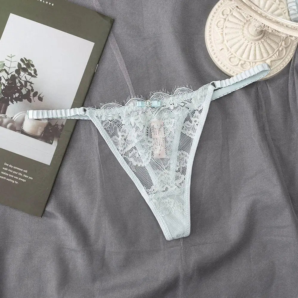 Sexy Underpant, Low Waist Girls. Panties, Flower G - strings, Female Briefs Lace Thong. - WAREHOUSE SHOP