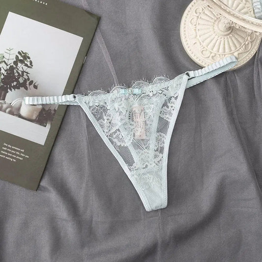 Sexy Underpant, Low Waist Girls. Panties, Flower G - strings, Female Briefs Lace Thong. - WAREHOUSE SHOP