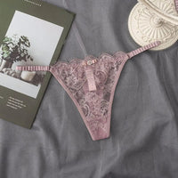 Sexy Underpant, Low Waist Girls. Panties, Flower G - strings, Female Briefs Lace Thong. - WAREHOUSE SHOP