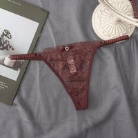 Sexy Underpant, Low Waist Girls. Panties, Flower G - strings, Female Briefs Lace Thong. - WAREHOUSE SHOP