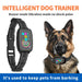 Smart Automatic Anti Barking Dog Collar Rechargeable Bark Stopper Stop Barking HD Digital Display IP67 Waterproof Collar For Dogs Pet Products - WAREHOUSE SHOP