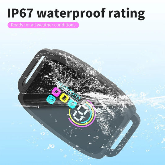 Smart Automatic Anti Barking Dog Collar Rechargeable Bark Stopper Stop Barking HD Digital Display IP67 Waterproof Collar For Dogs Pet Products - WAREHOUSE SHOP